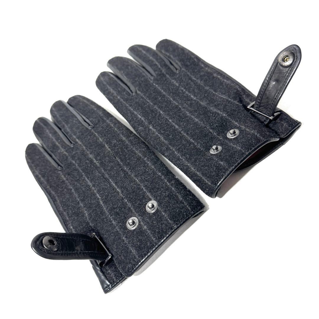 ꧁極美品꧂ Paul Smith ポールスミス 羊革 ラムレザーグローブ 手袋