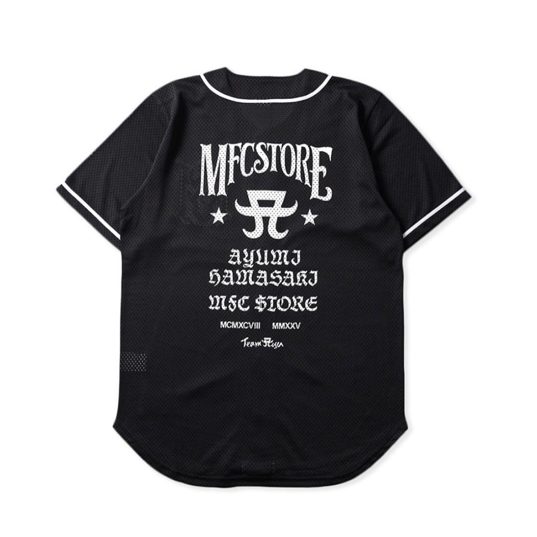 新品 Fanatics 浜崎あゆみ MFC STORE BASEBALL シャツ