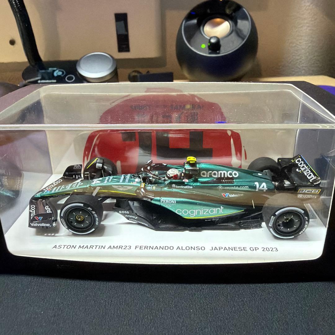 SEVEN COLLECTION特注アストンマーチン AMR23日本GPアロンソ