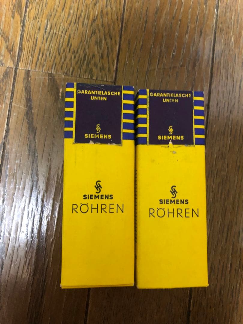 M*u様 SIEMENS C3g 真空管 2個セット箱付き未開封