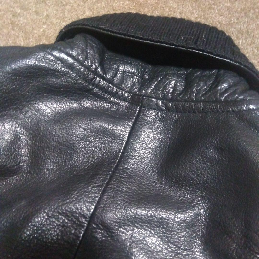 AVIREX アヴィレックス P.D.W. 牛革レザー スワットレザージャケット