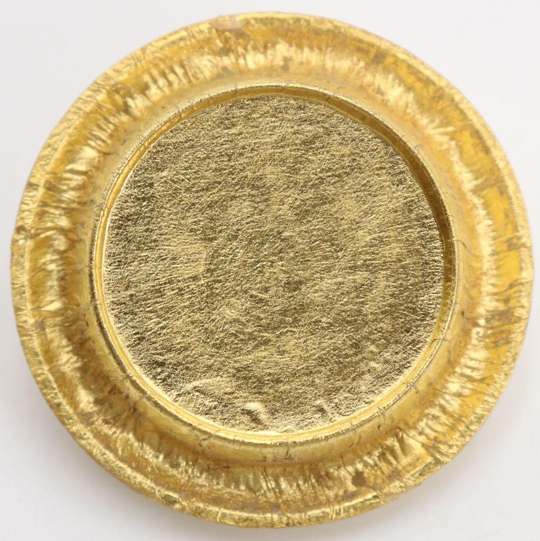 加藤弥右衛門作 瀬戸 茶入 正倉院竪笛彫刻文仕覆 茶道具 共箱　V915