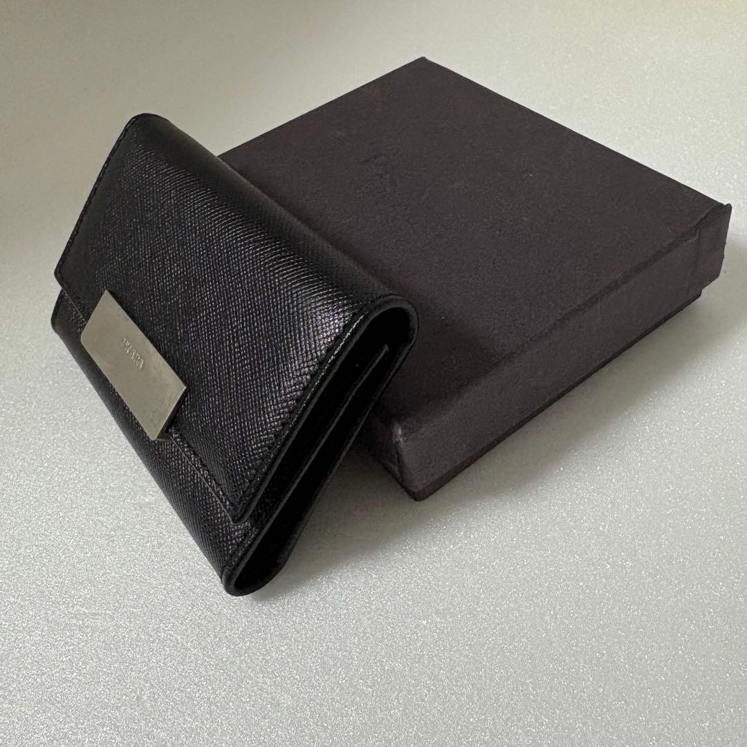 小物 10s prada archive leather key&card case