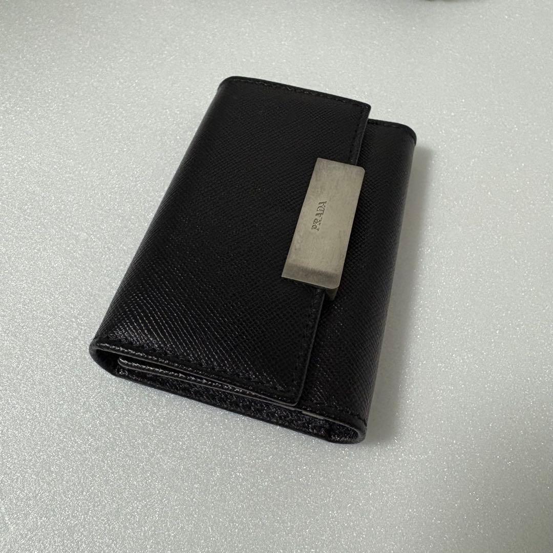 小物 10s prada archive leather key&card case