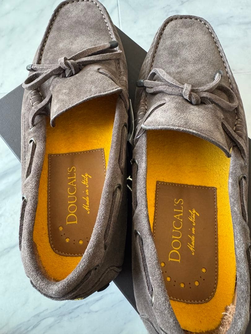 【新品未使用】DOUCAL'S【デュカルス】ドライビングシューズ