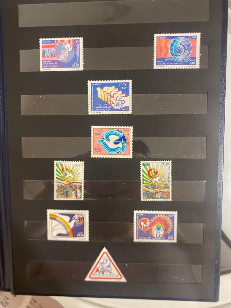 コレクション EXPO 2025 Algerian Stamps + Case