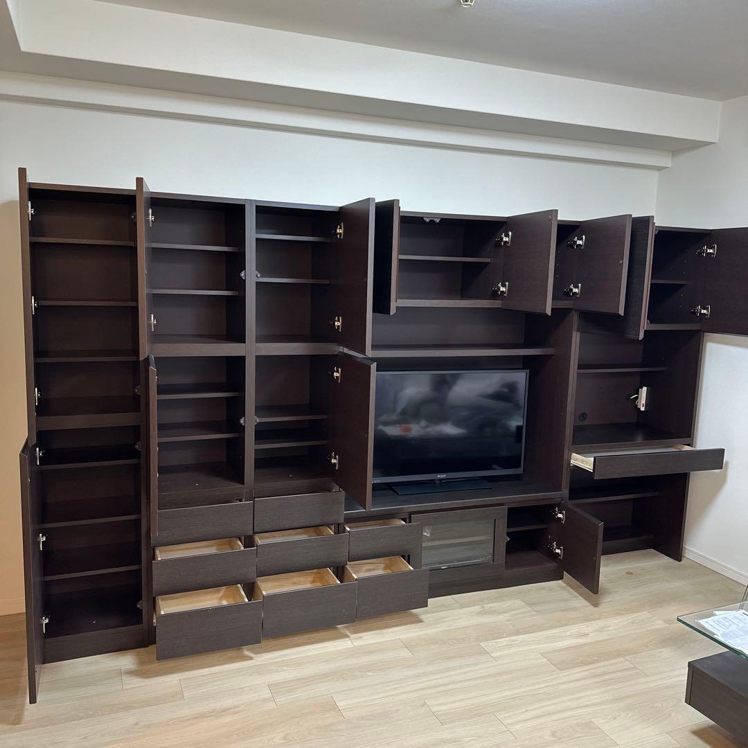 ニトリテレビ台ユニット　フルセット