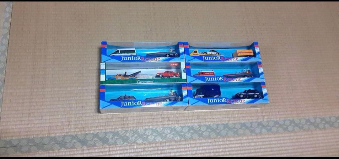 【6台セット】カララマ　ホンウェル　ジュニア　レスキュー　トレーラー　1/43