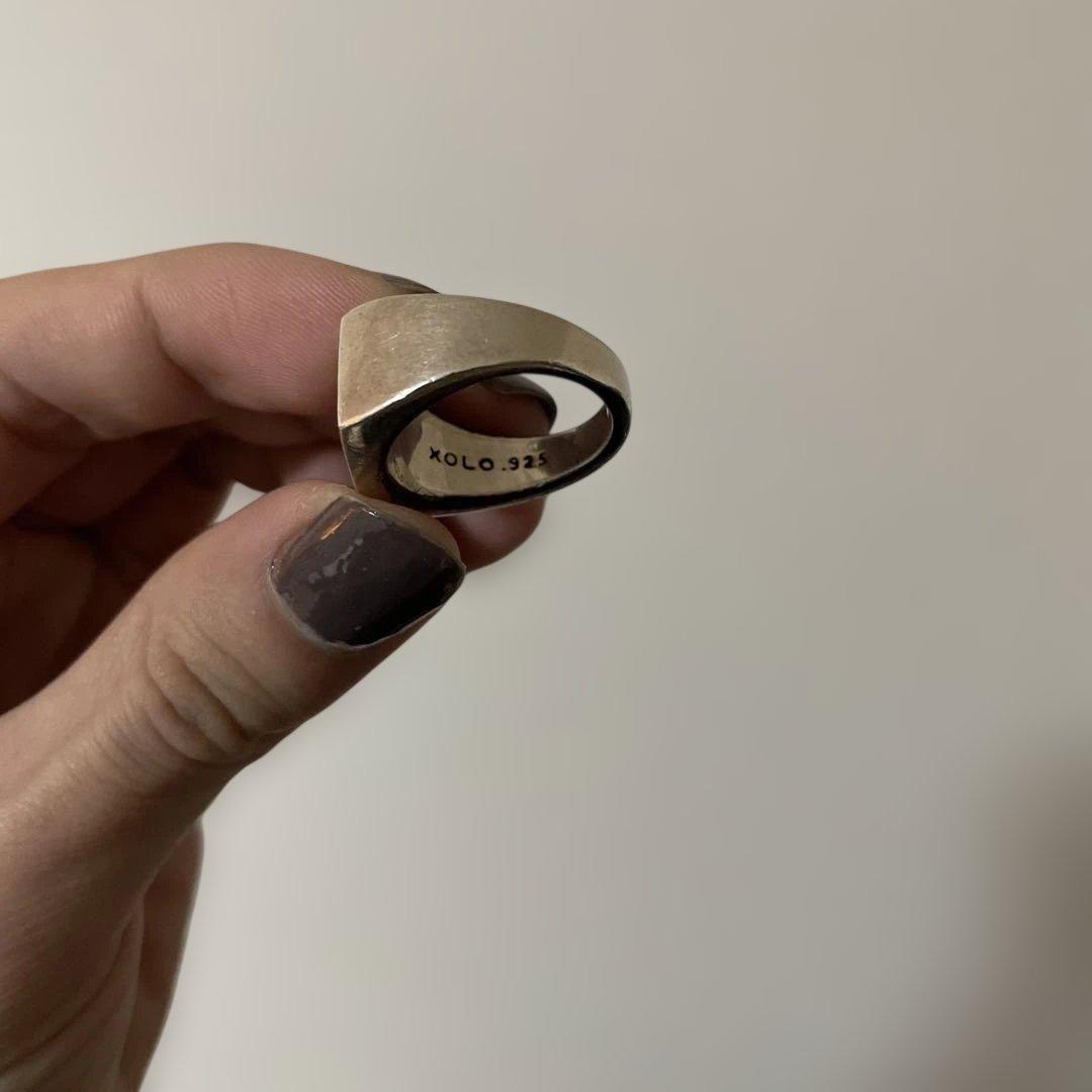 XOLO jewelryドライフラワー　リング　13〜14号