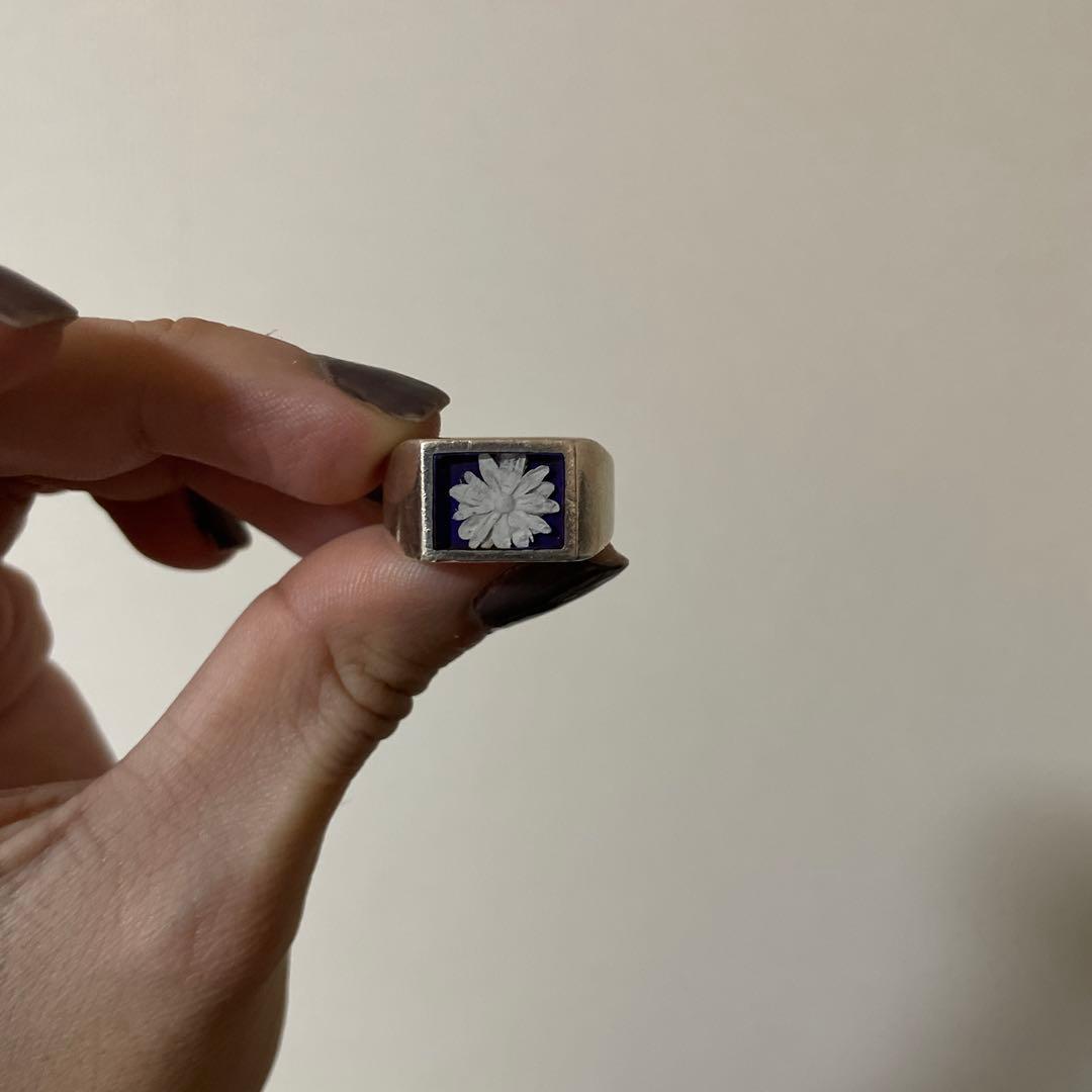 XOLO jewelryドライフラワー　リング　13〜14号