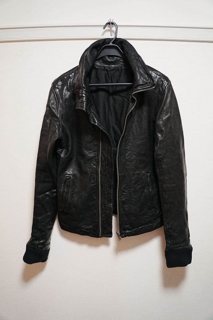 Rick Owens リックオウエンス　ラムレザージャケット　XS