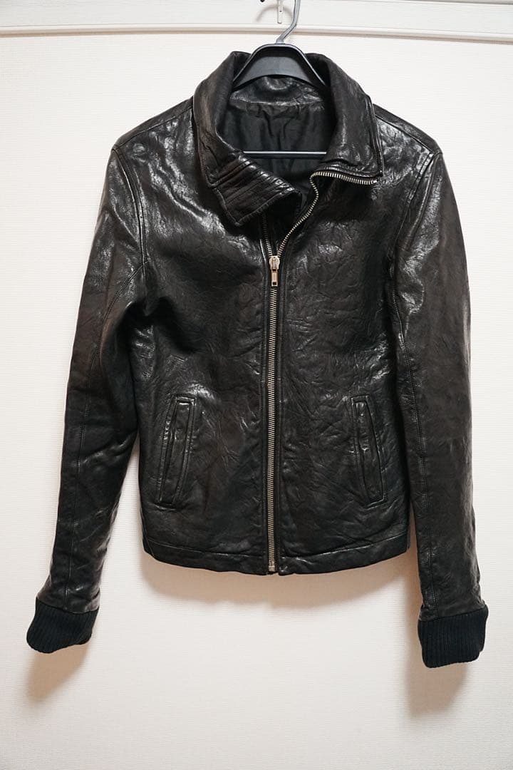 Rick Owens リックオウエンス　ラムレザージャケット　XS