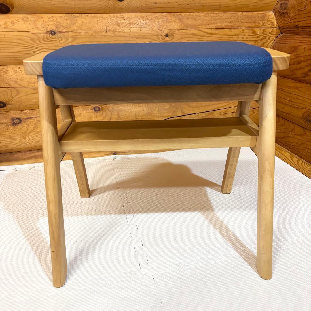 【極美品】無印良品 残反をつかったスタッキングスツー スツール