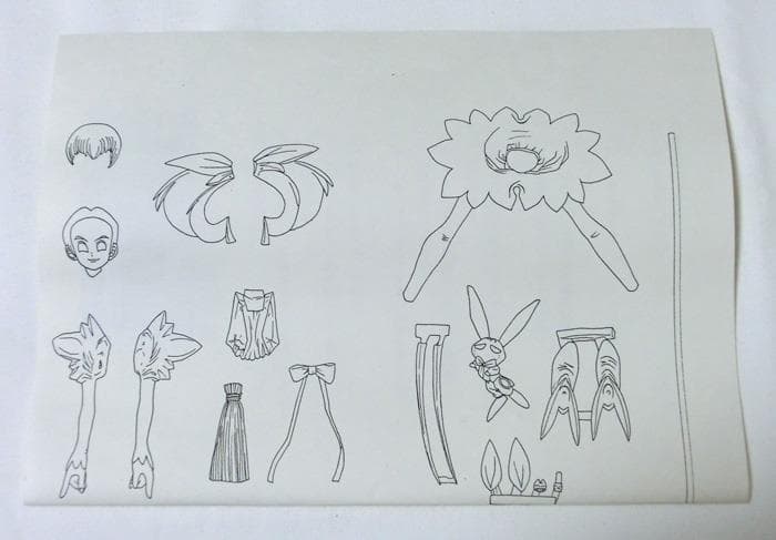 ☆ガンバード☆マリオン☆1/6☆未使用☆小さな大魔法使い☆ガレージキット☆