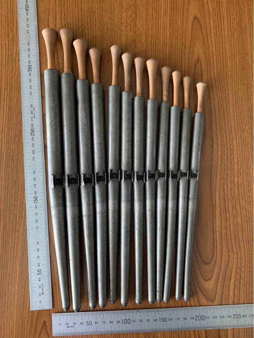 パイプオルガン　リード　34本