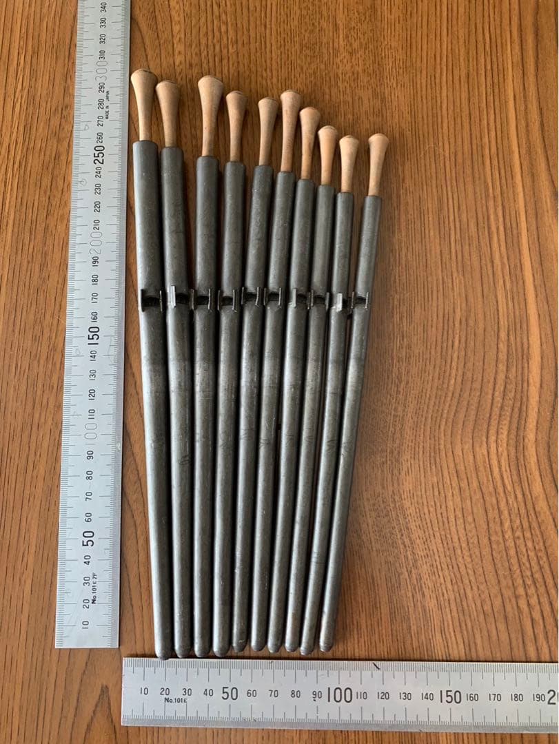 パイプオルガン　リード　34本