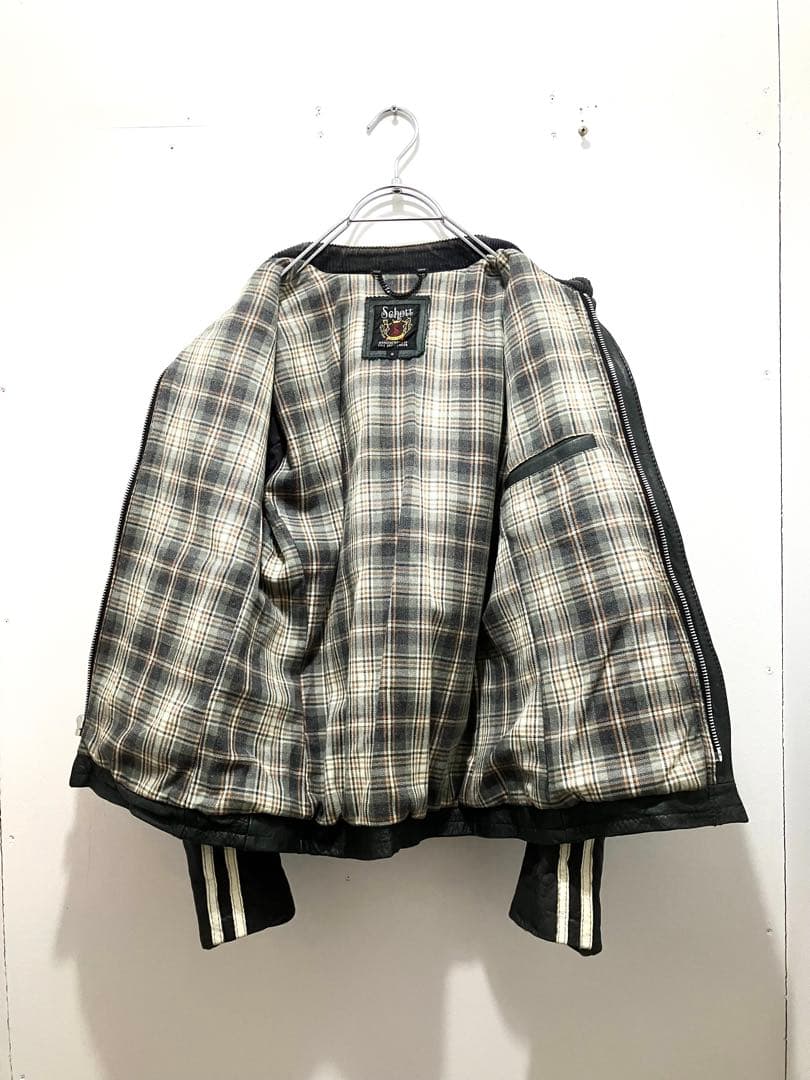 schott シングル　ライダース　クラシックレーサー