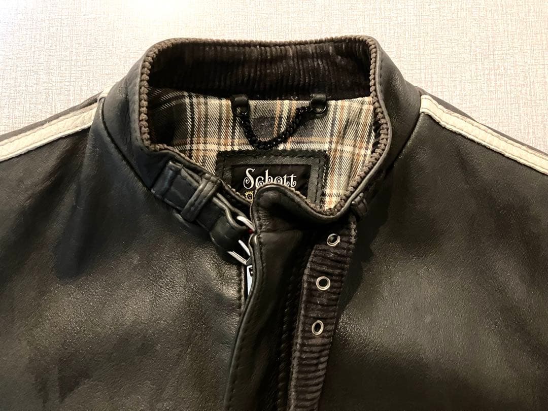 schott シングル　ライダース　クラシックレーサー