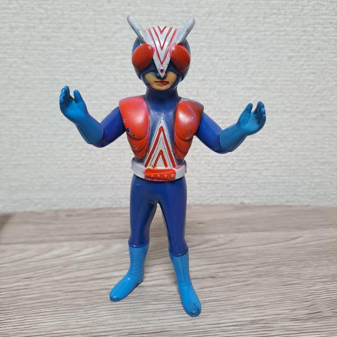 仮面ライダー　ライダーマン　ポピー　ソフビ　ミドルサイズ