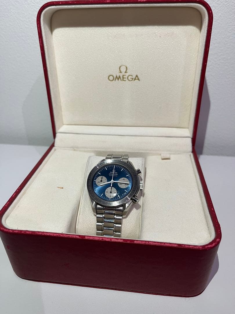 OMEGA オメガ スピードマスター 日本限定 3510.82 自動 青 パンダ