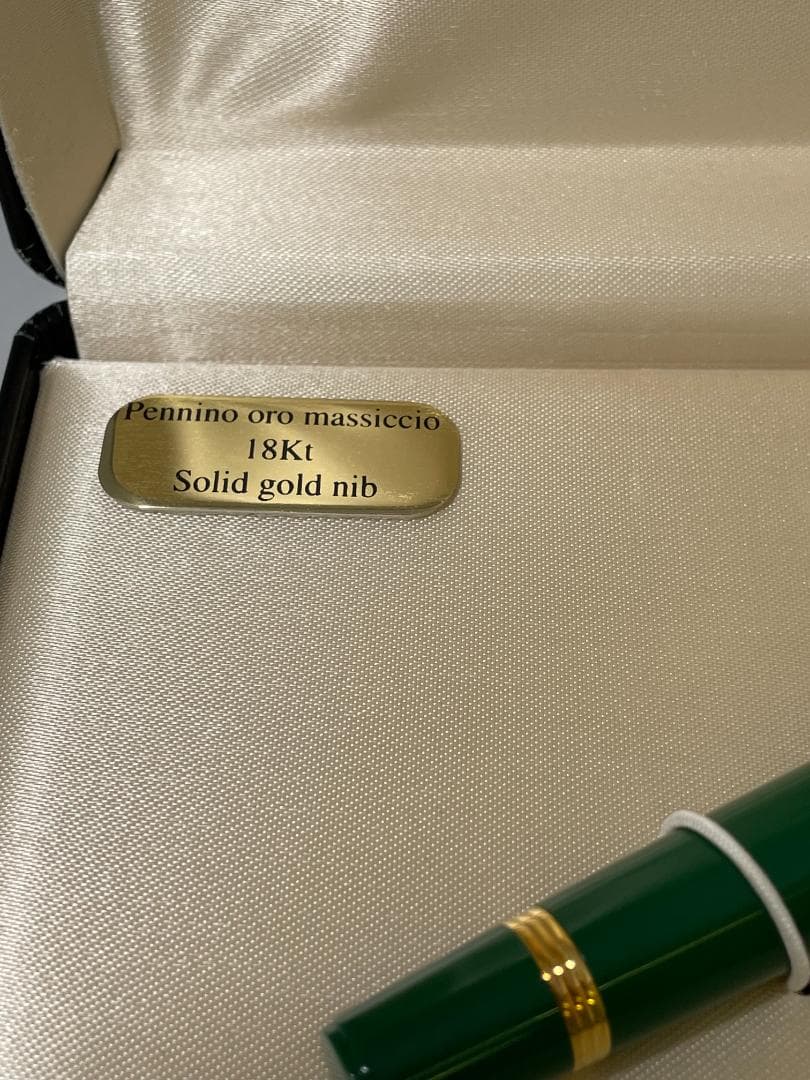 AURORA アウロラ イタリアンフラッグ 万年筆 18K金製