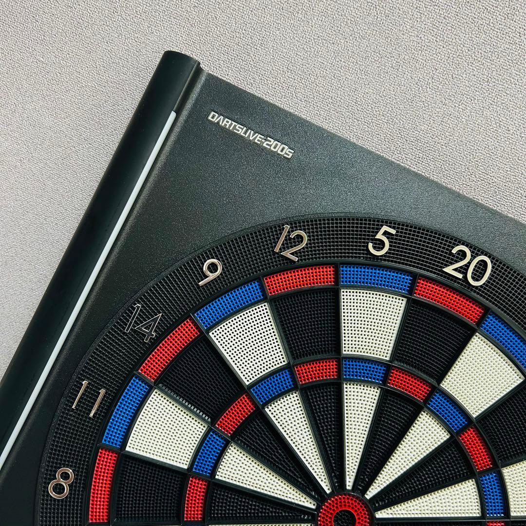 【美品】DARTSLIVE200s ポールスタンド ダーツマット付き