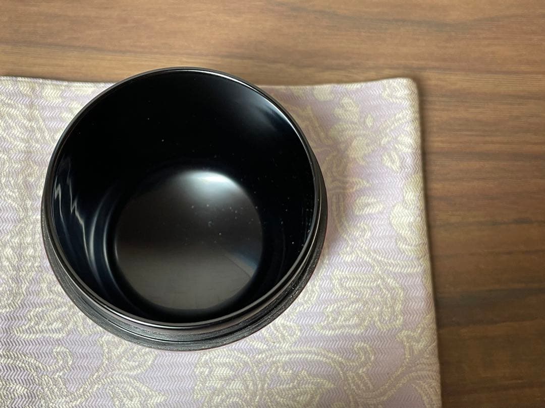 【茶道】喜峰　玄々斎好　曙棗