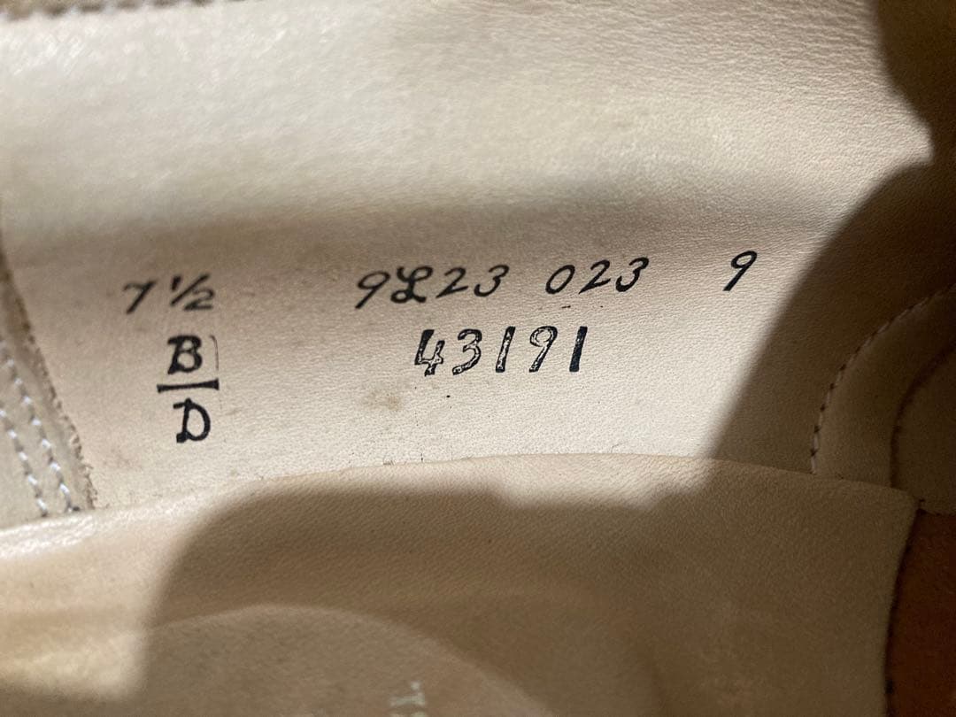 ALDEN オールデン43191 インディオックスフォード スエード Uチップ