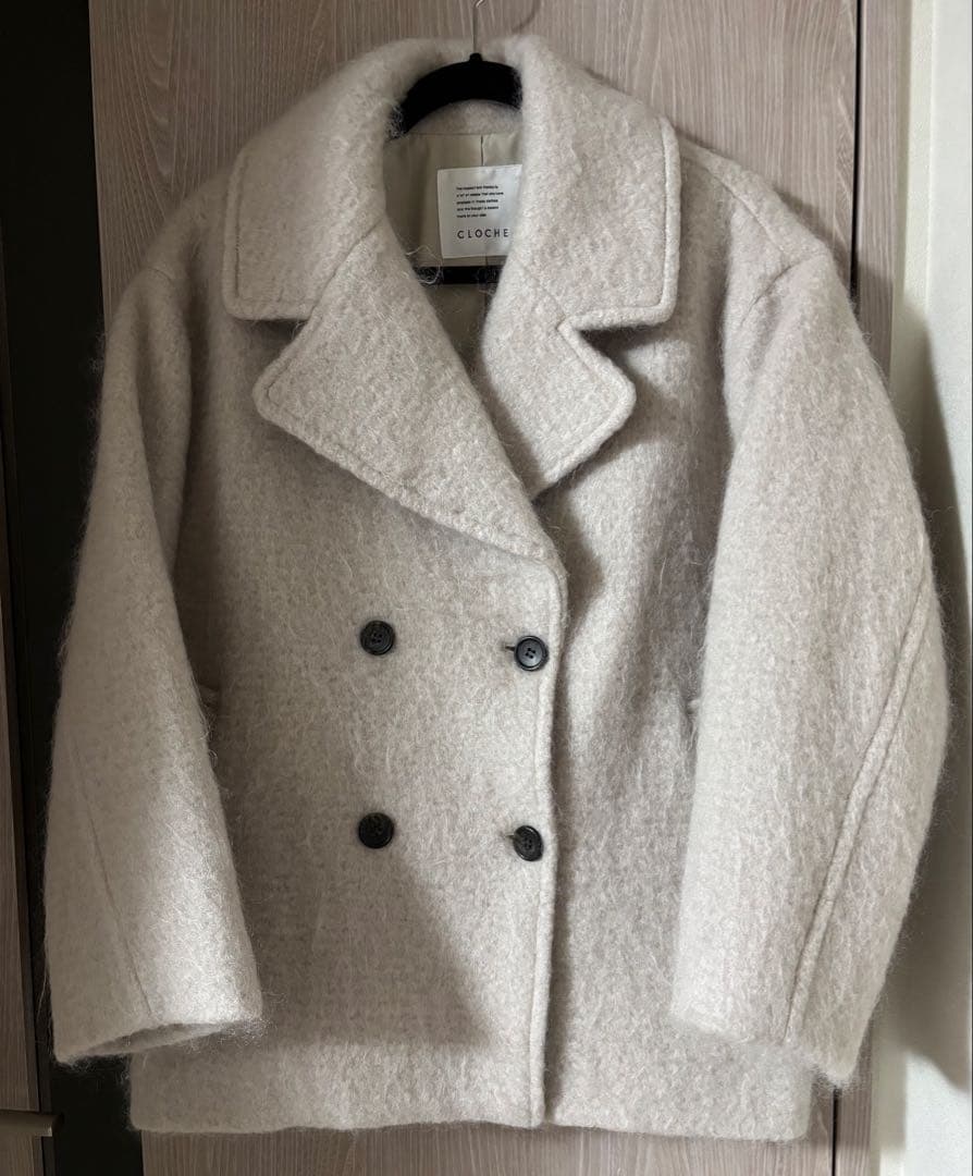 CLOCHE クロッシェ シャギーミディＰコート