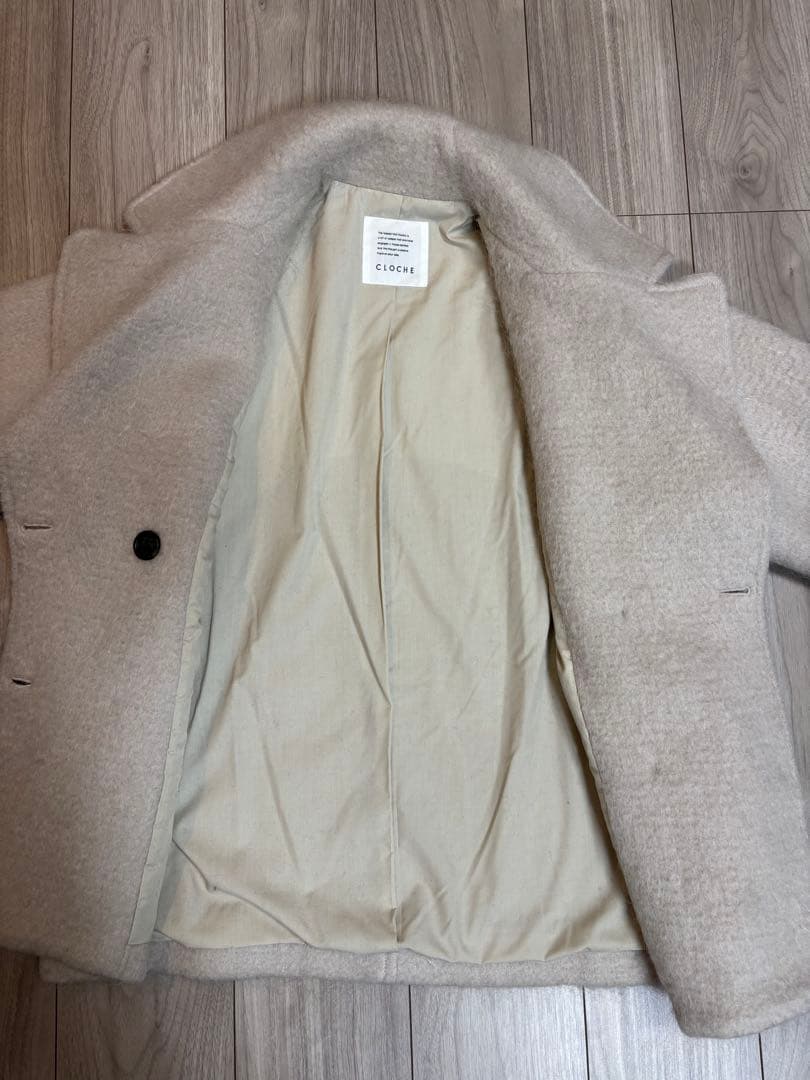CLOCHE クロッシェ シャギーミディＰコート