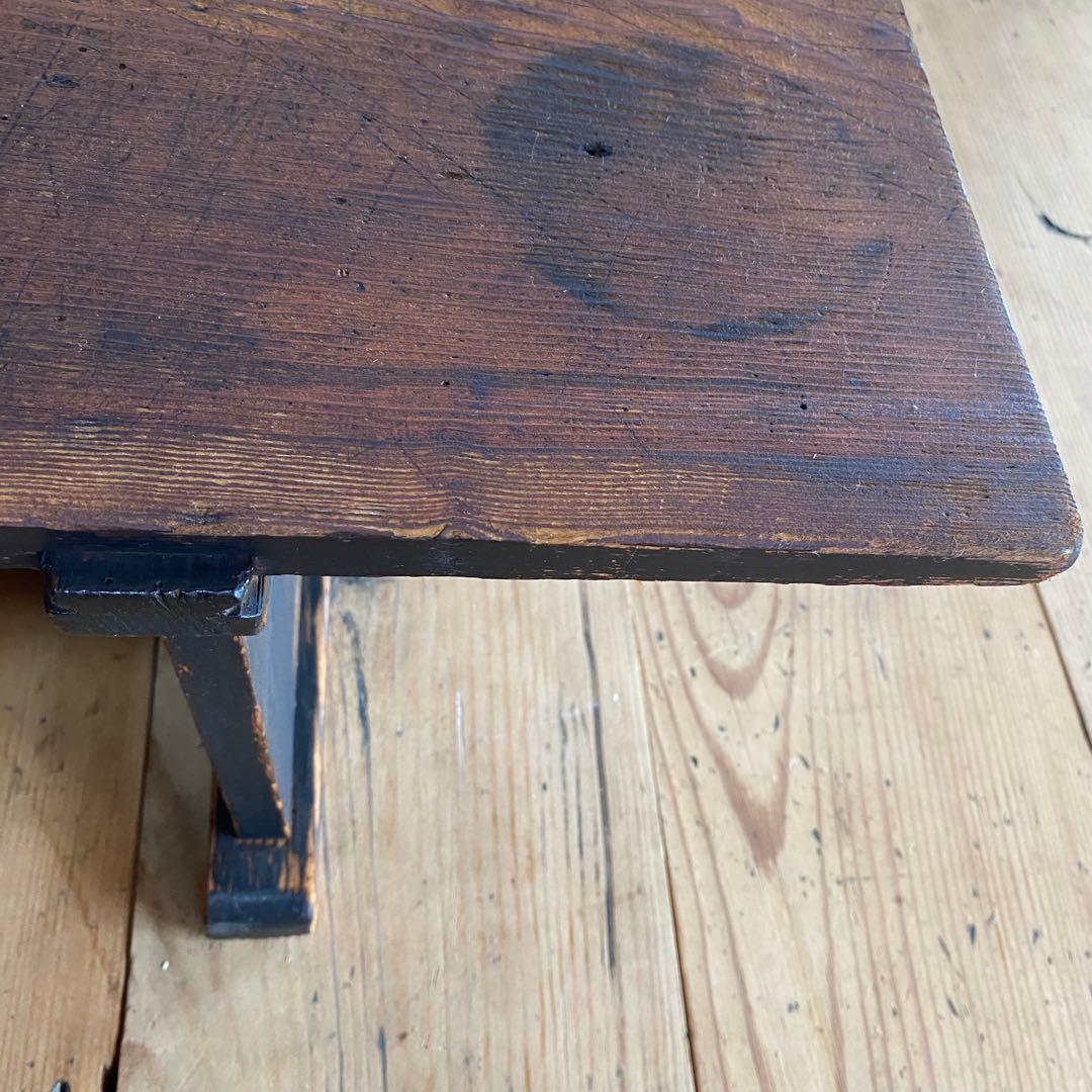 専用 アンティーク ローテーブル 展示台 飾り台 無垢材 z735