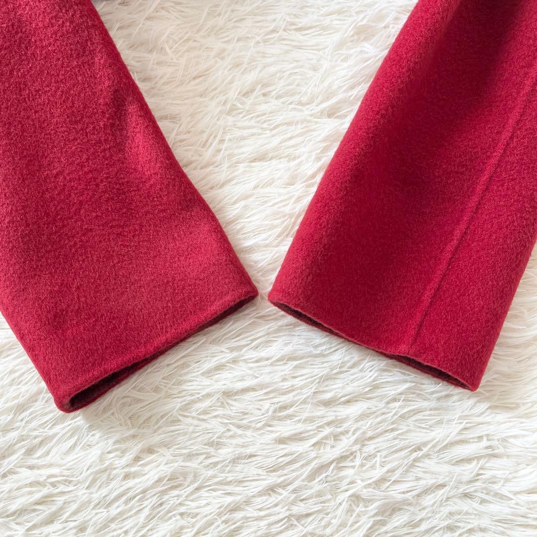 バーバリーロンドン カシミヤ チェスターコート チェック　40