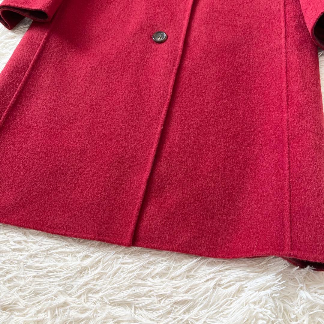 バーバリーロンドン カシミヤ チェスターコート チェック　40