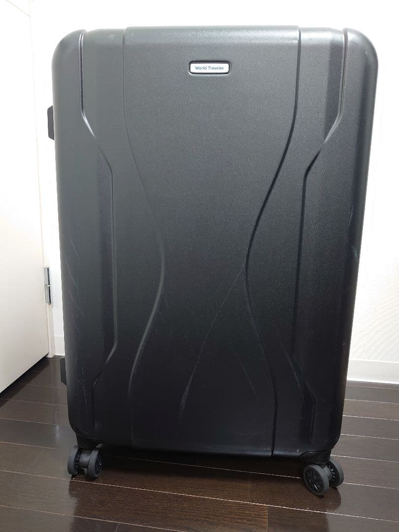 World Traveler 大型スーツケース グレー