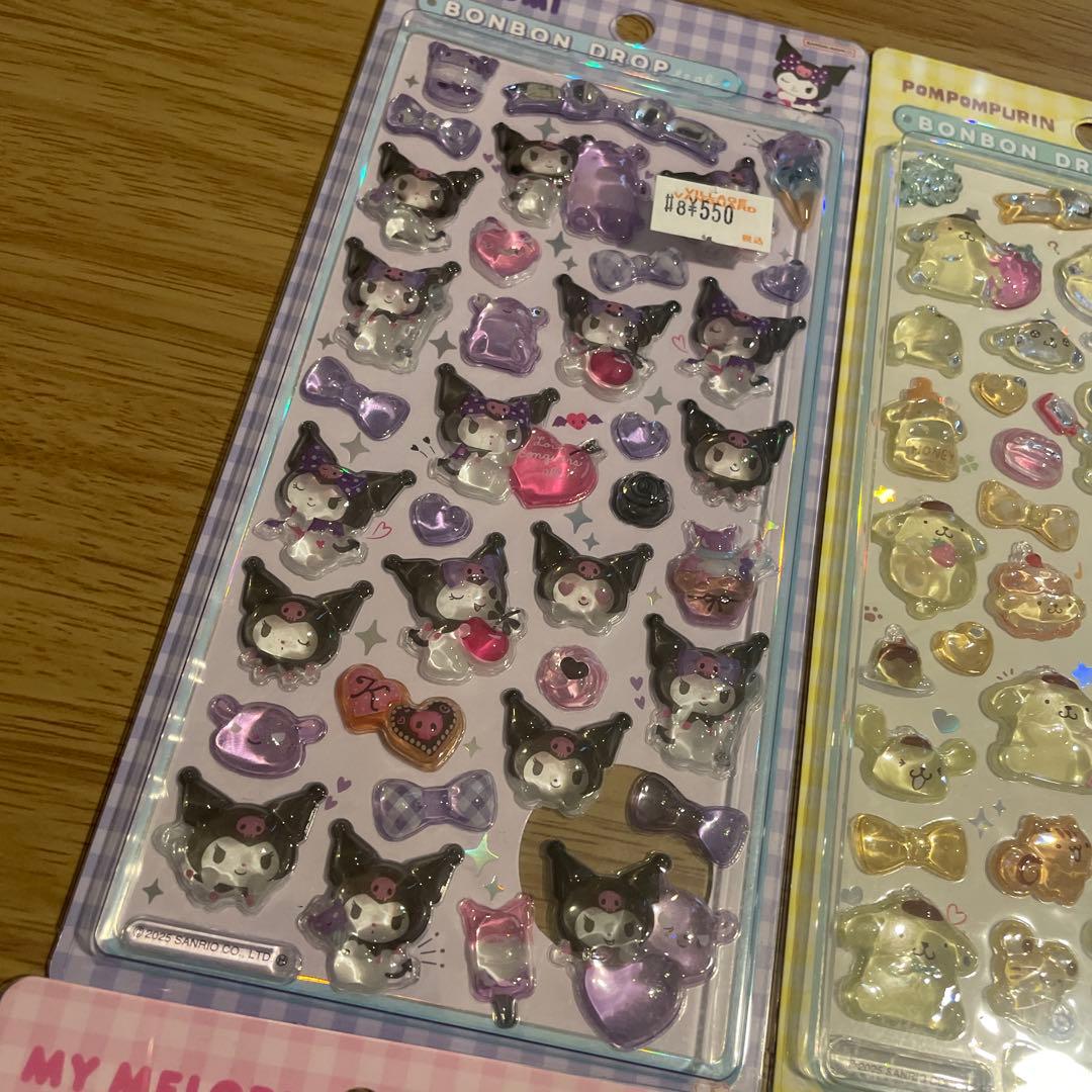 サンリオボンボンドロップシール２弾　6種セット正規品
