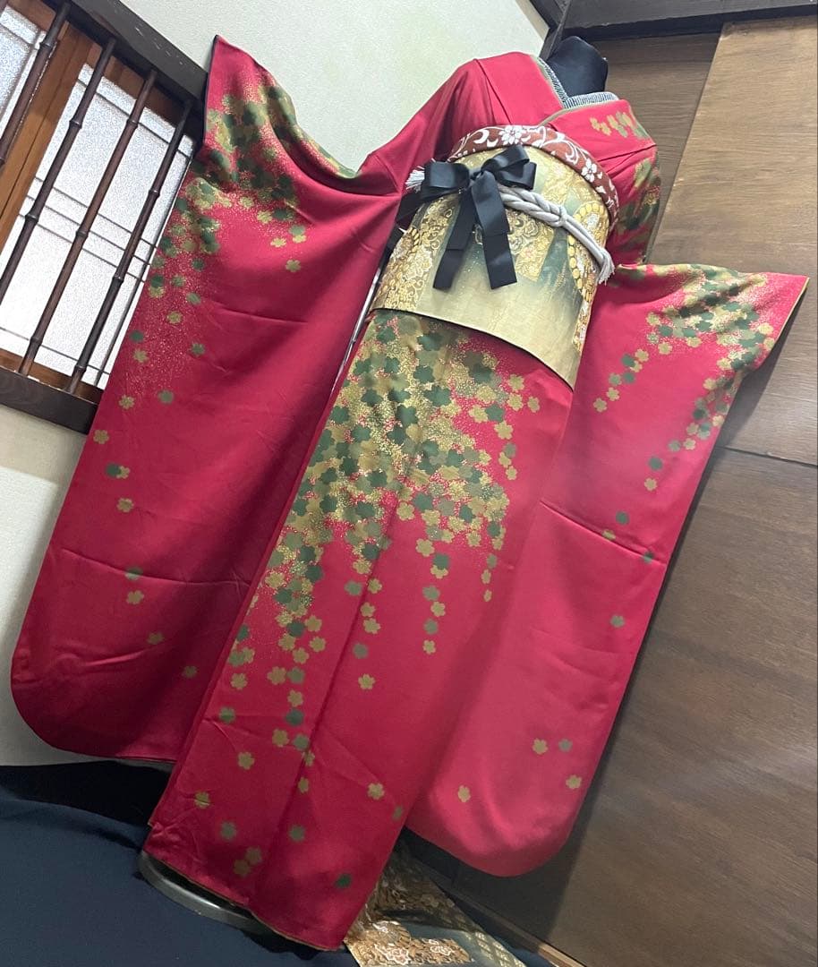 振袖フルセット6点サイズM〜L正絹西陣袋帯売り切り終了