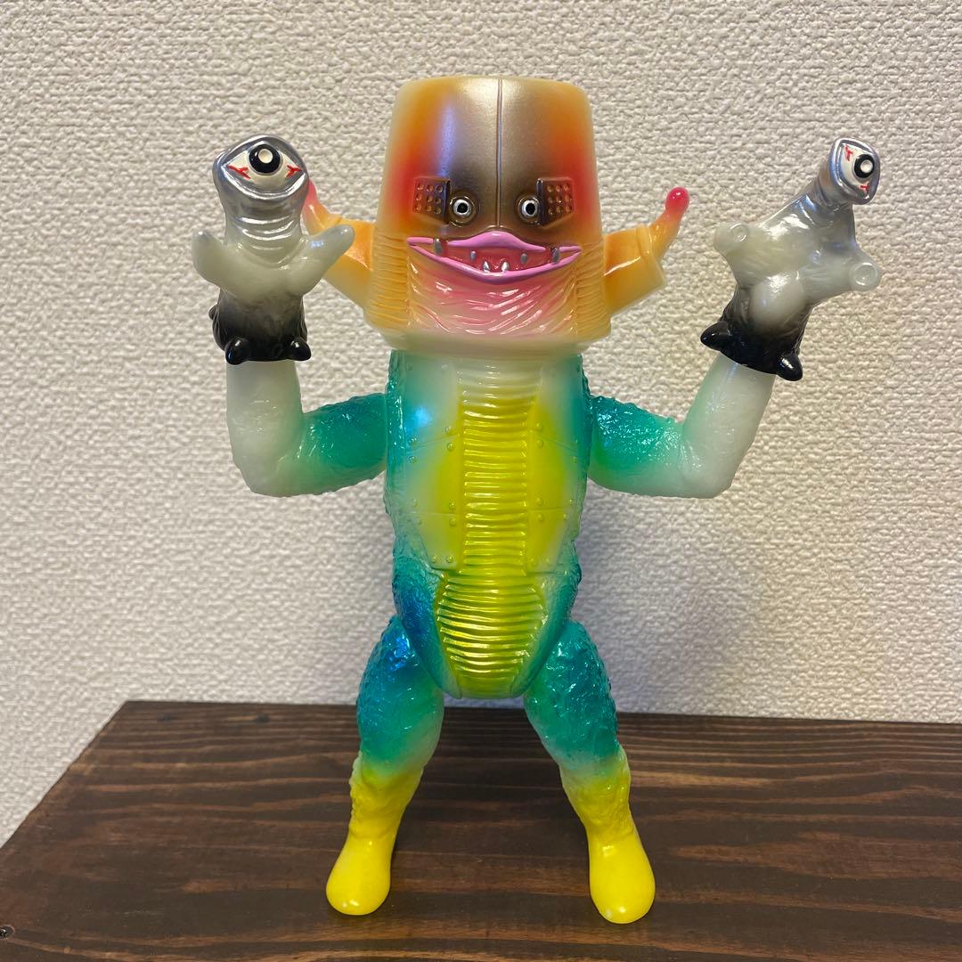 NABE　エレガブ　パペット星人　20期　蓄光　ソフビ