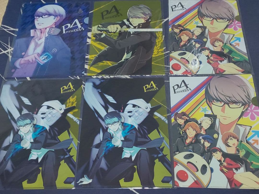 ペルソナ4 クリアファイル 9点
