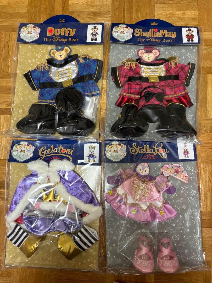 ダッフィー シェリーメイ ジェラトーニ ステラルー　コスチューム