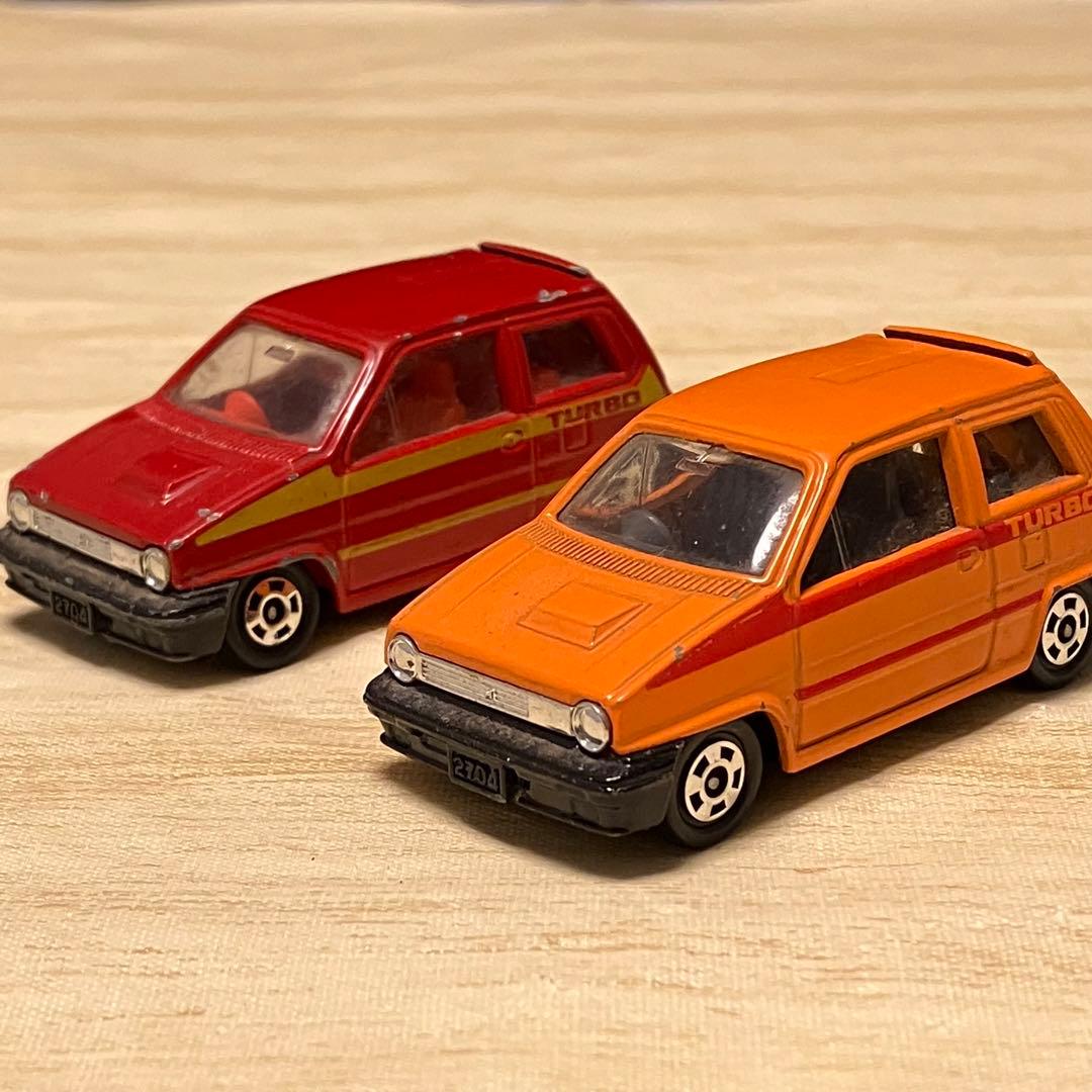 トミカ ホンダ シティ ターボ 2台セット No.54 1/57