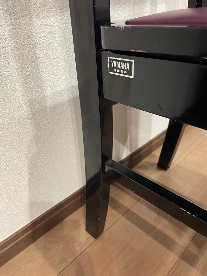 もこもこ YAMAHA ピアノトムソン椅子