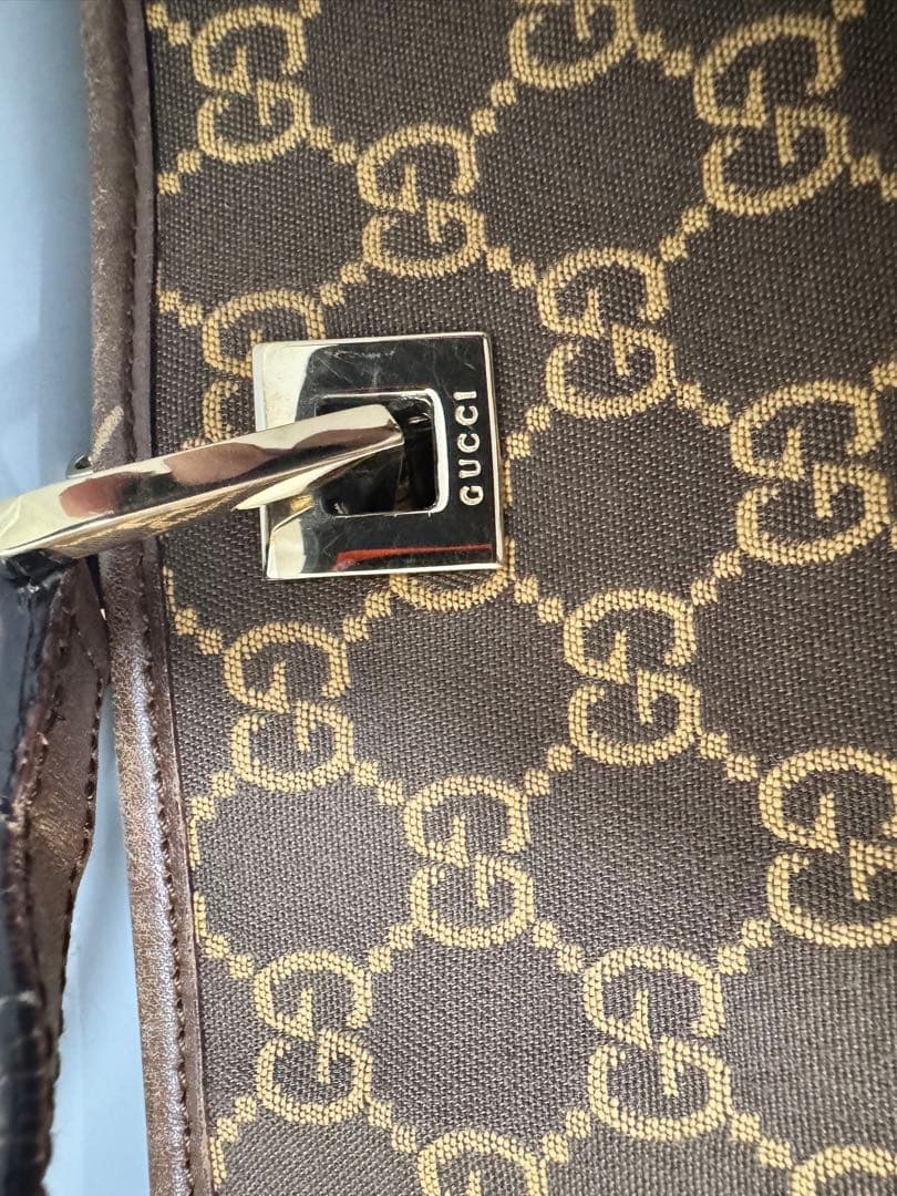 GUCCI グッチ GGキャンバス トートバッグ 正規品 保存袋付き