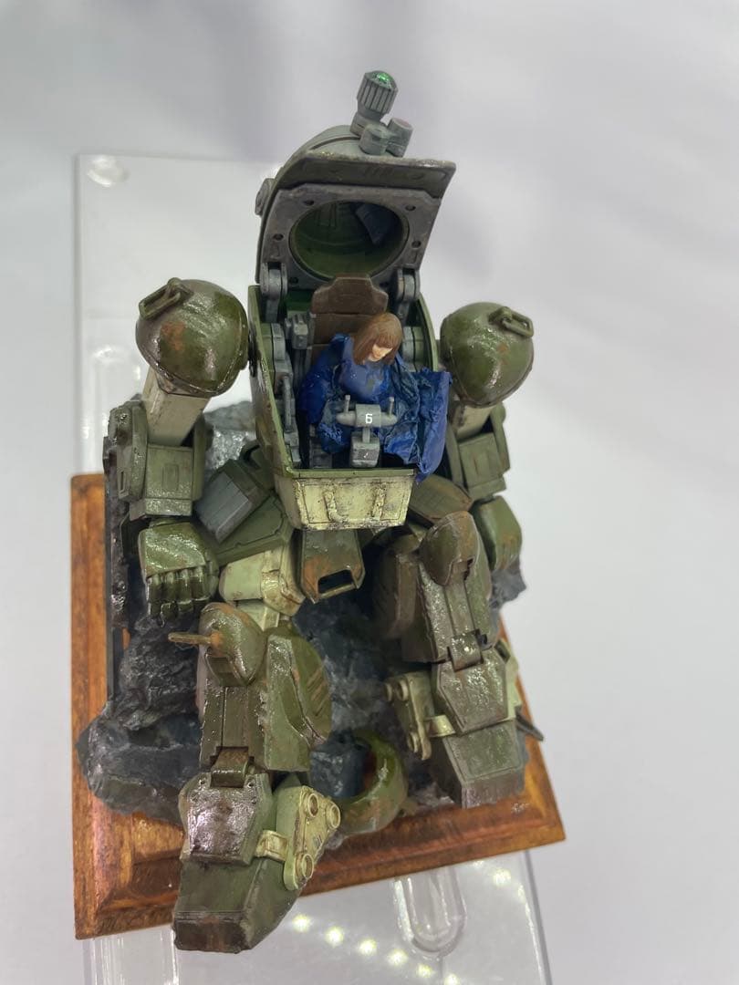 ウエーブ スコープドッグ　いつもあなたが　むせるレジンジオラマ　1/35