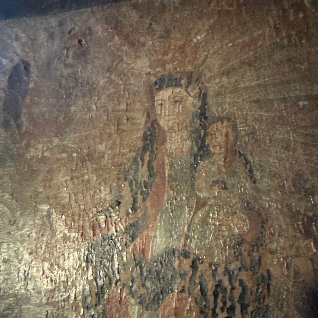 フィリピンイコン板画　聖母Ａ