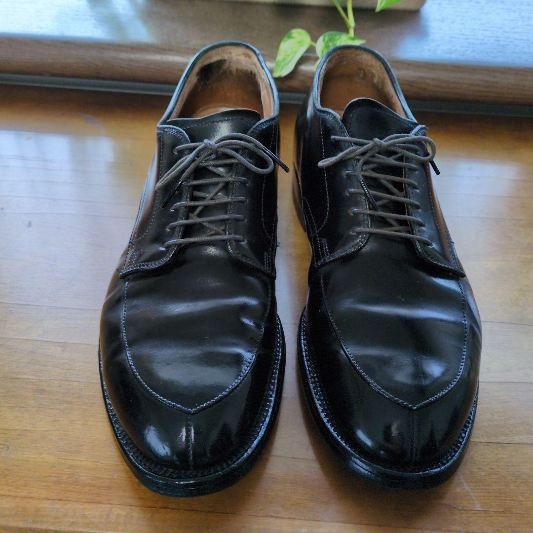 Alden オールデン Vチップ コードバン ブラック US7.5D