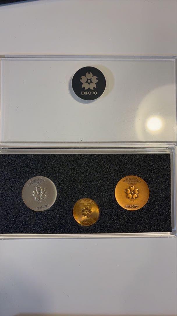 【EXPO'70】 メダルセット 日本万国博覧会 記念大阪万博 金銀銅記念メダル