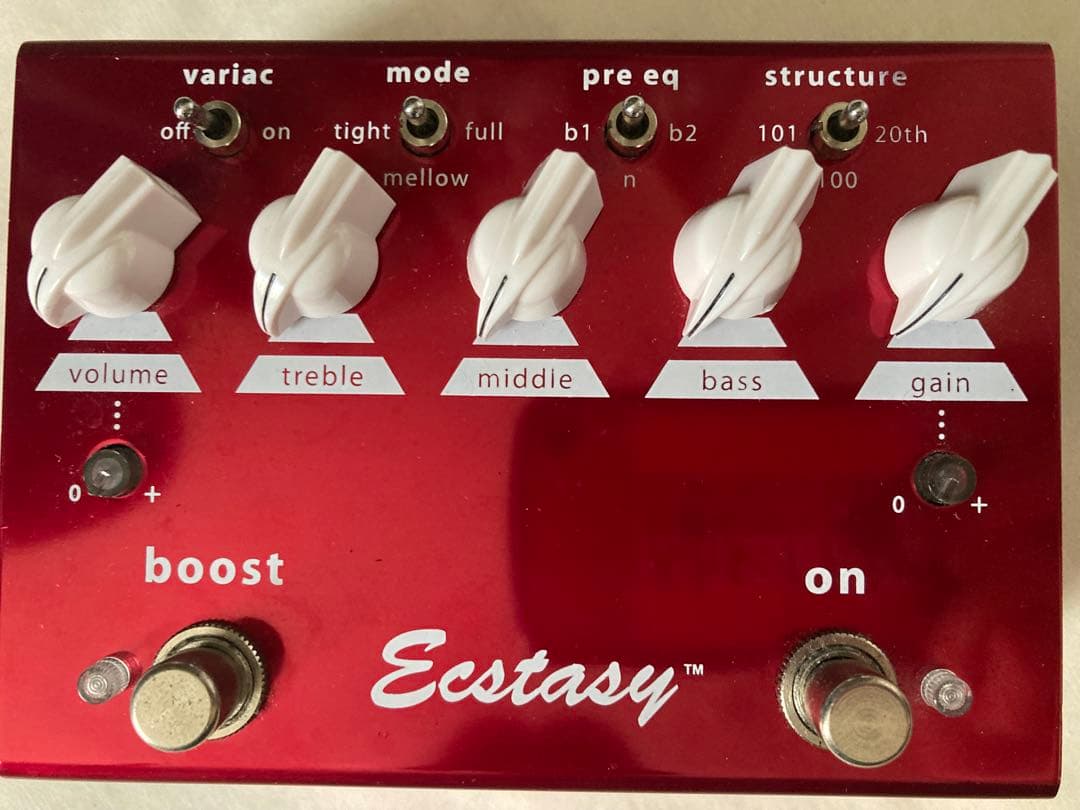 ギター bogner Ecstasy Red