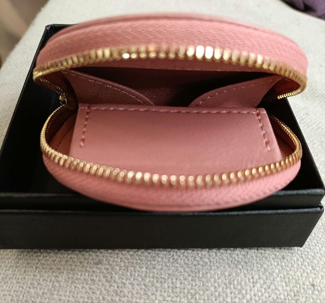 【皇居限定】桜ピンク 馬蹄型小銭入 ケース　財布　皇居財布　箱付き