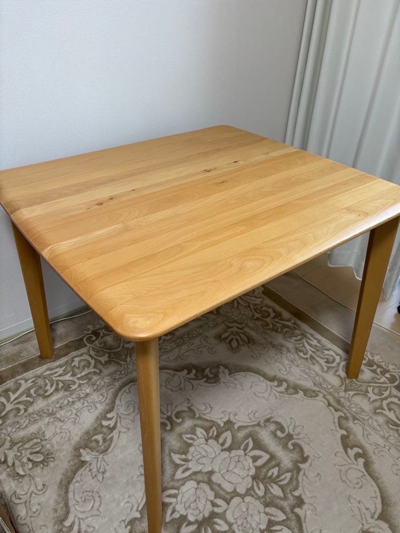 [幅90cm] ニトリダイニングテーブル(Nコレクション T-01 90 NA)