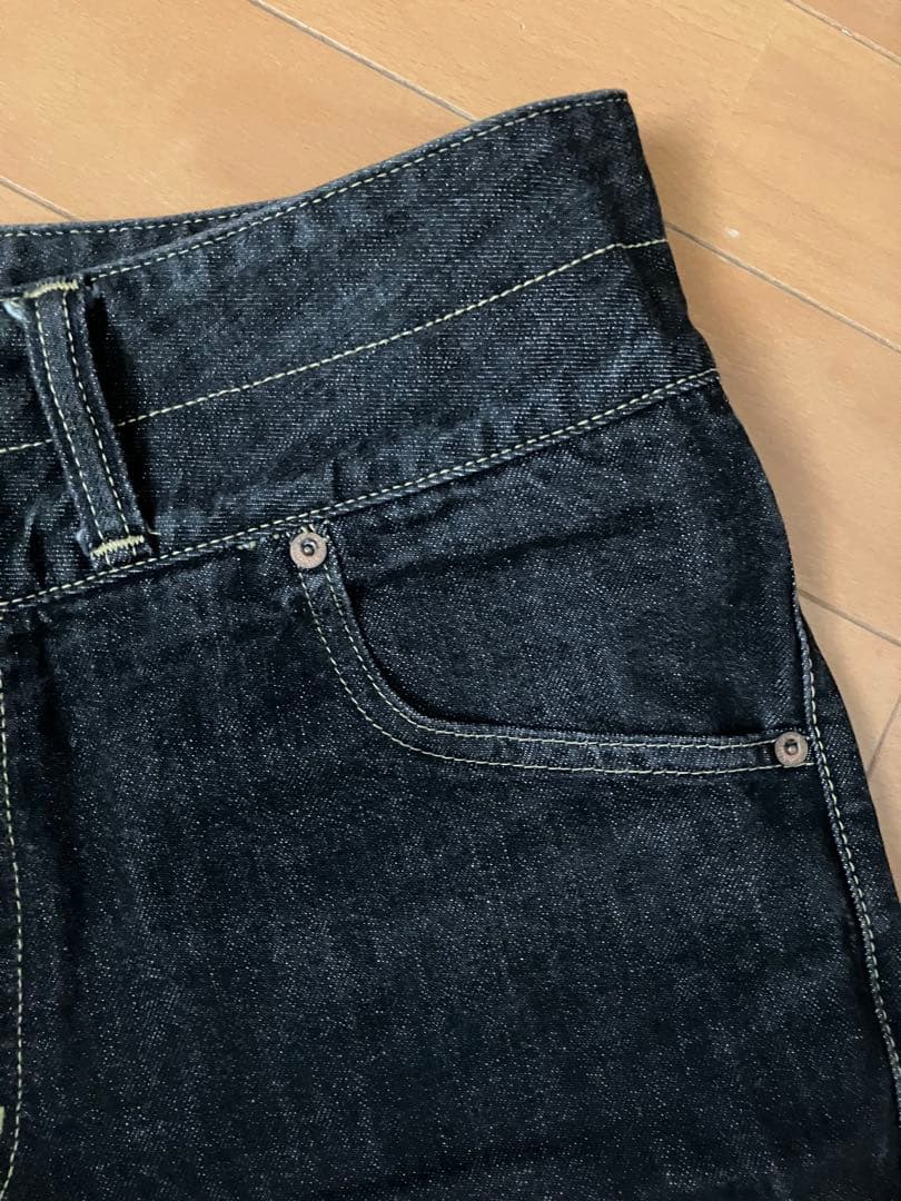 【GANRYU】サルエルパンツ　ブラック